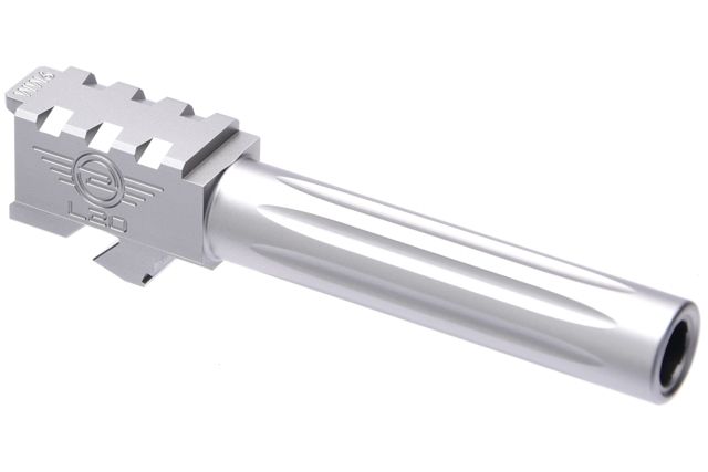 L2D Combat Precision Match Fluted Barrel Glock 19 Stainless - L2D Combat