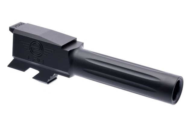 L2D Combat Precision Match Fluted Barrel Glock 43 Black - L2D Combat