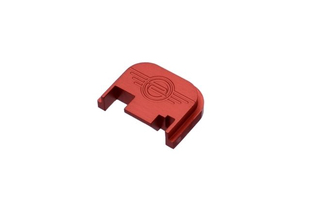 L2D Combat Slide Cover Plate Glock Except G42/43 Red - L2D Combat