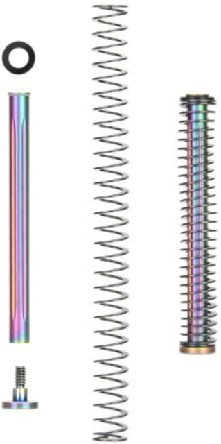 L2D Combat Guide Rod Glock 17 Gen 3 Standard Frame Stainless Fluted Chameleon - L2D Combat