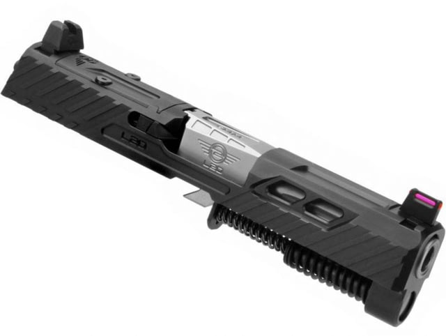 L2D Combat Odyssey Slide Assembly for Sig P320 Compact/X-Carry 3.9 9mm RMR Ready Black/Stainless - L2D Combat