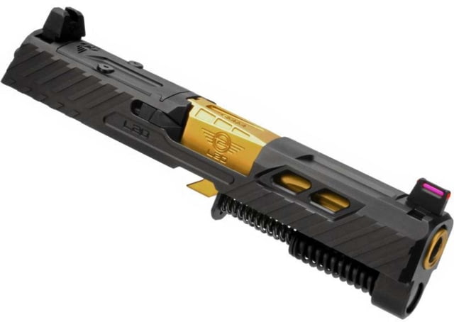 L2D Combat Odyssey Slide Assembly for Sig P320 Compact/X-Carry 3.9 9mm RMR Ready Black/Titanium Nitride - L2D Combat