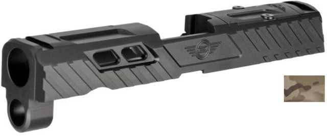L2D Combat Odyssey Stripped Slide for Sig P320 Compact/X-Carry 3.9 9mm RMR Ready Arid Multicam - L2D Combat