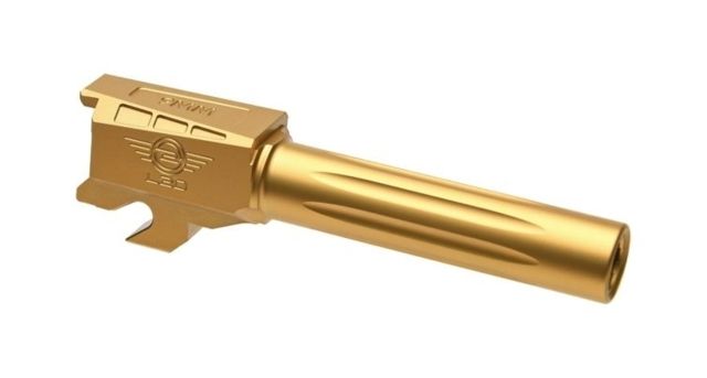 L2D Combat Precision Match Fluted Barrel Sig Sauer P320 Compact 9mm Titanium Nitride - L2D Combat