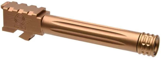 USED L2D Combat Precision Match Threaded Barrel Glock 17 9mm 1-10 RH 1/2x28 Gen 5 Bronze LD-BBL-PM-175-FT-BRZ EDEMO1 Used Condition Fair - L2D Combat