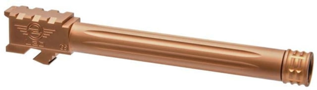 L2D Combat Precision Match Threaded Barrel Glock 34 9mm 1-10 RH 1/2x28 Gen 5 Bronze - L2D Combat
