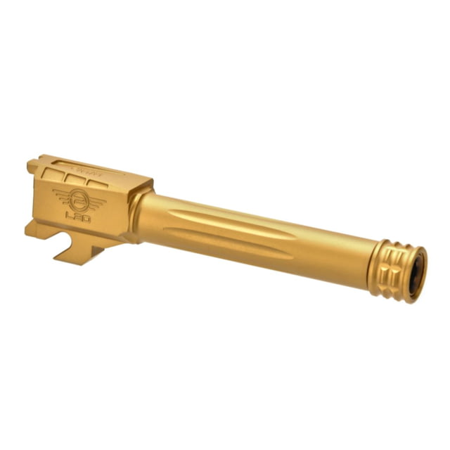 L2D Combat SIG Sauer P320 Compact X-Carry M18 9mm Luger Threaded Pistol Barrel 3.9 inch 416R Stainless Steel TiN/Gold - L2D Combat