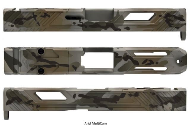L2D Combat Tyton Slide RMR Ready Glock 19 Gen 5 Arid Multicam Cerakote - L2D Combat