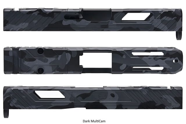 L2D Combat Tyton Slide RMR Ready Glock 19 Gen 5 Dark Multicam Cerakote - L2D Combat