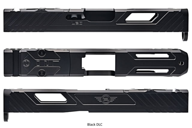 L2D Combat Tyton Slide RMR Ready Glock 17 Gen 3 DLC Black - L2D Combat