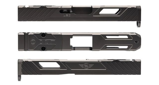 L2D Combat Tyton Slide RMR Ready Glock 19 Gen 3 DLC Metallic Grey - L2D Combat