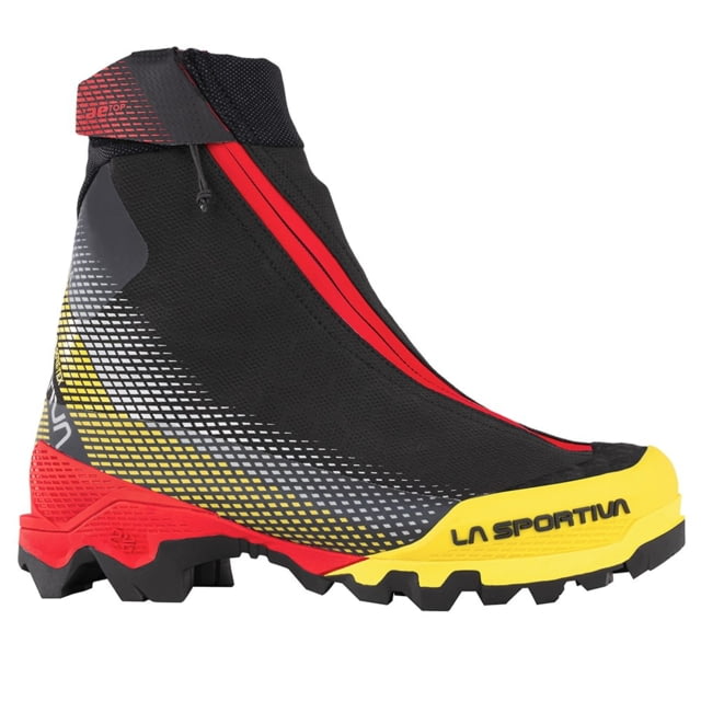 La Sportiva Aequilibrium Top GTX Mountaineering Boots - Men's Black/Yellow 44.5
