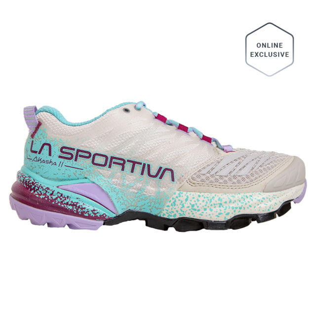 La Sportiva La Sportiva Akasha II Road Running Shoes - Women's Shadow/Red Plum 37.5 - $195.00 at Optics Planet