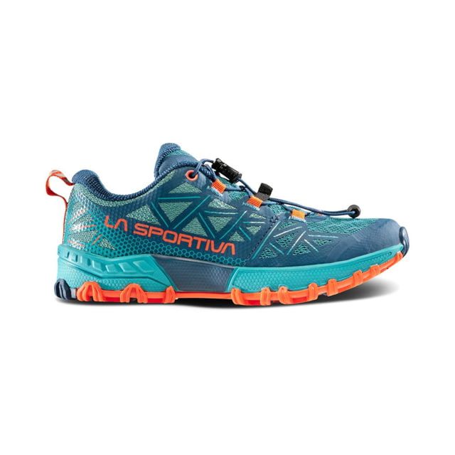 La Sportiva Bushido II Jr Shoes - Kid's Lagoon/Storm Blue 26