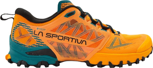 La Sportiva Bushido III GTX Trailrunning Shoes - Men's Papaya/Everglade 45