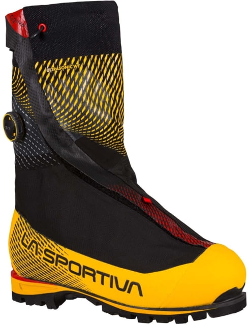 Open Box Dealer Demo La Sportiva G2 Evo Mountaineering Boots - Men's Black/Yellow 43