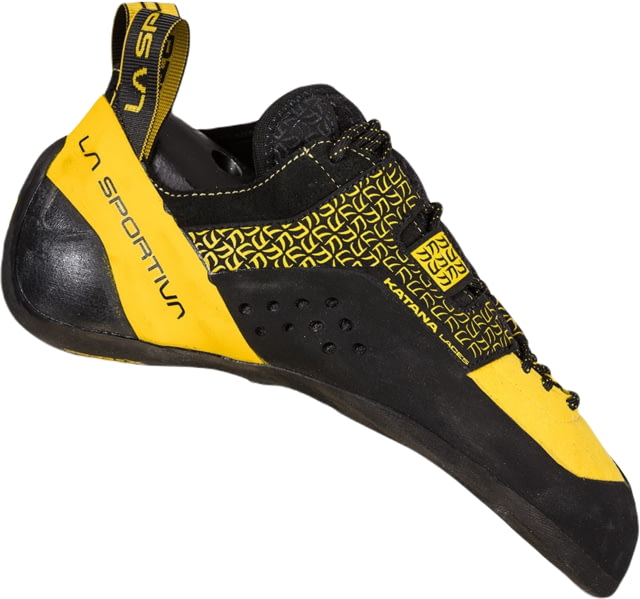 La Sportiva Katana Lace Climbing Shoes - Men's Yellow/Black 43