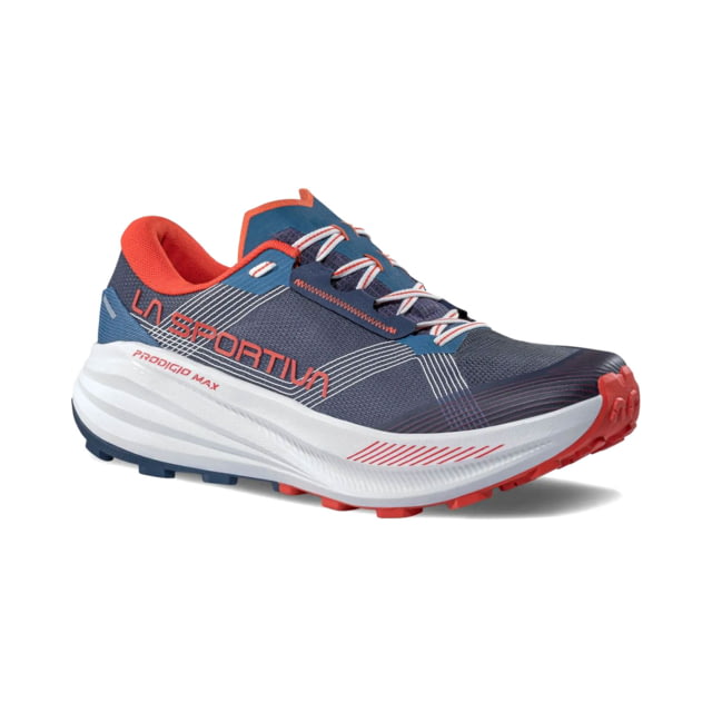 La Sportiva Prodigio Max Road Running Shoes - Men's Night Sky/Mountain Red 41US