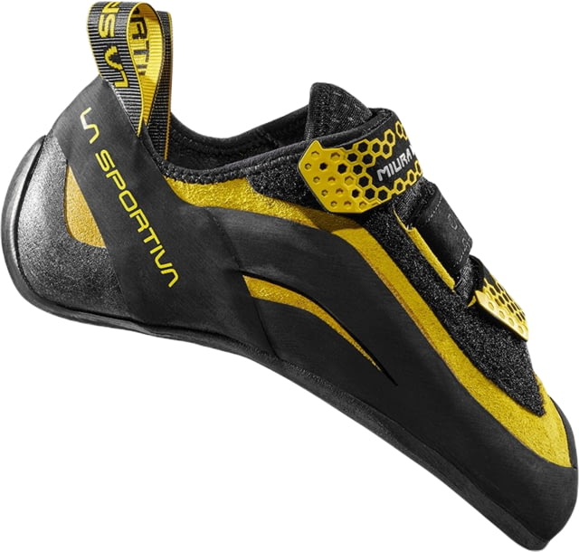 La Sportiva Miura VS Climbing Shoes - Men's Black/Yellow 36.5