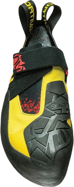 Open Box Dealer Demo La Sportiva Skwama Climbing Shoes - Men's Black/Yellow 44.5