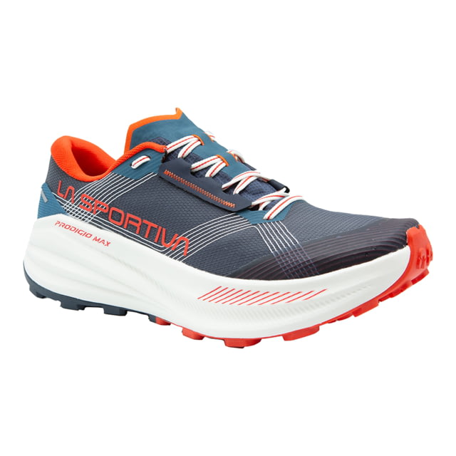 La Sportiva Prodigio Max Road Running Shoes - Men's Night Sky/Mountain Red 43.5 Euro