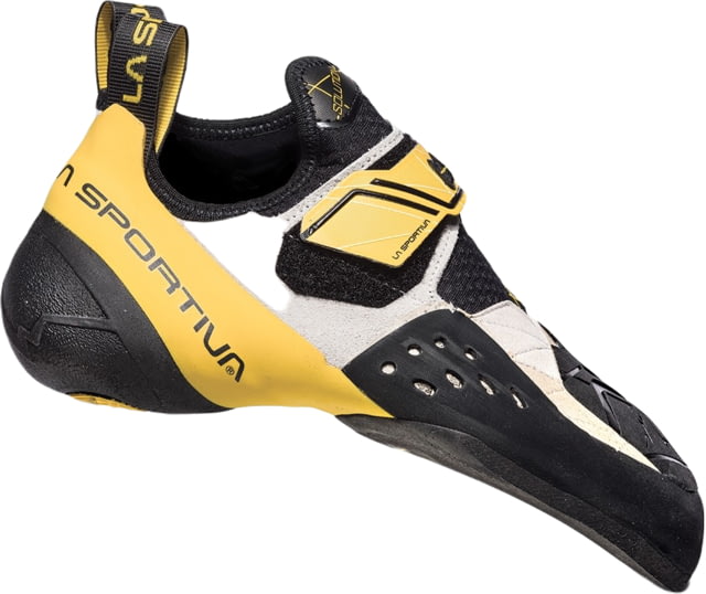 La Sportiva Solution Climbing Shoes - Men's White/Yellow 42