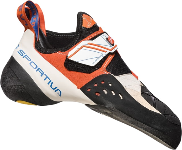 Open Box Dealer Demo La Sportiva Solution Climbing Shoes - Women's White/Lily Orange 36