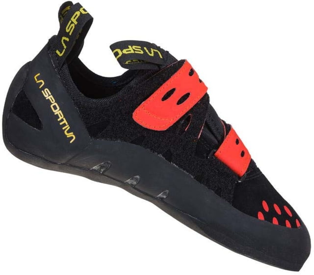 La Sportiva Tarantula Climbing Shoes - Men's Black/Poppy 40