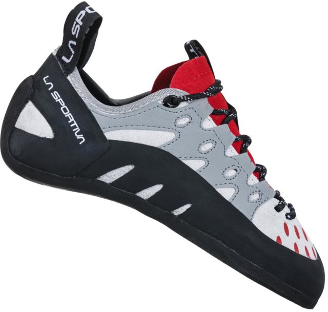 La Sportiva Tarantulace Climbing Shoes - Women's, Grey/Hibiscus, 36, 10Q-901402-36