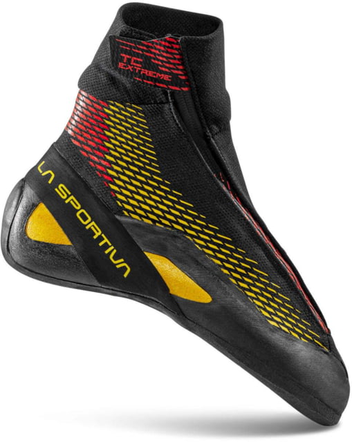 La Sportiva La Sportiva TC Extreme Climbing Shoes - Men's Black/Yellow 38 - $329.00 at Optics Planet