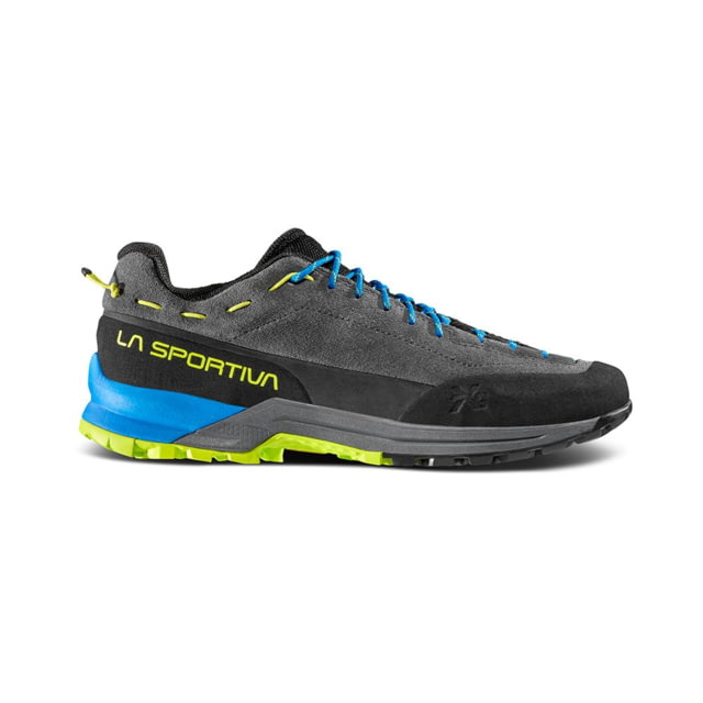 La Sportiva TX Guide Leather Approach Shoes - Men's Leather Carbon/Lime Punch 44