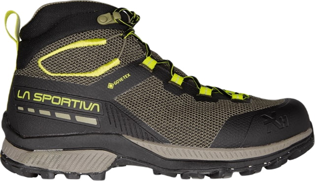 Open Box Dealer Demo La Sportiva TX Hike Mid GTX Hiking Boots - Men's Black/Lime Punch 42.5