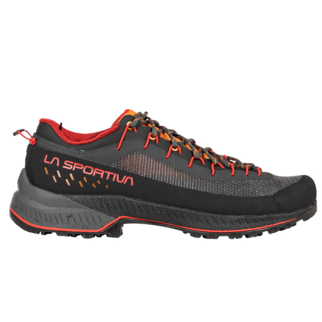 La Sportiva TX4 EVO ST Approach Shoes - Men's Carbon/Mountain Red 44.5
