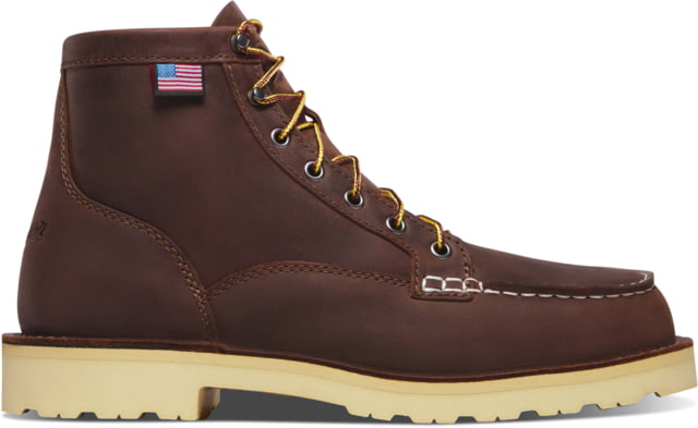 LaCrosse Footwear Bull Run Moc Toe 6in Brown Heel - Mens Brown 12 Medium - Lacrosse Footwear