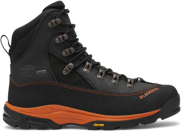 LaCrosse Footwear Ursa MS 7in GTX Boots - Men's Gunmetal/Orange 9 US Wide