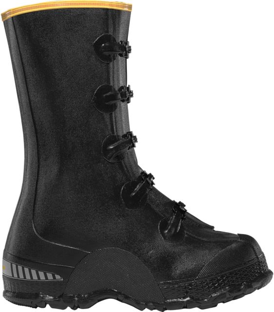 LaCrosse Footwear ZXT Buckle Deep Heel 14in Overshoe Work Boot - Men's Black 15 US - Lacrosse Footwear