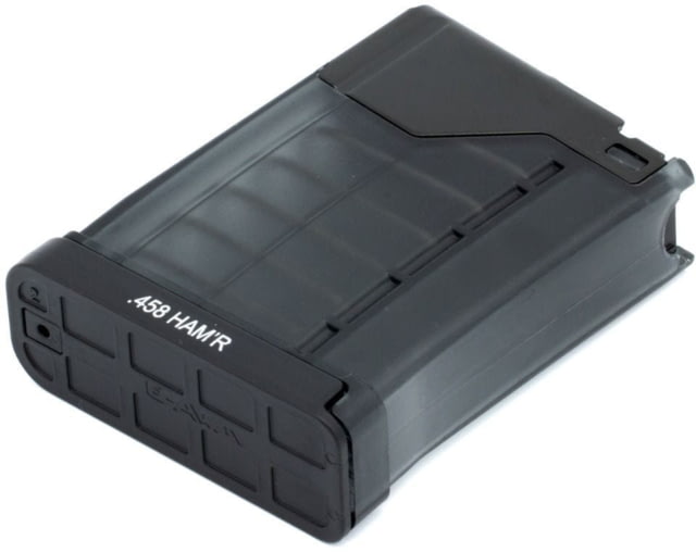 cer Systems AR-10 .350 Legend 4 Round Rifle Magazine Translucent TR-458HLMAG4-4RD Ammo