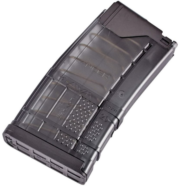 Lancer Systems AR-10 5.56mm 20 Round Rifle Magazine Translucent - Lancer Systems