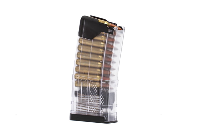 cer Systems L5 Advanced Warfighter Magazine Translucent Clear 15 Round Ammo