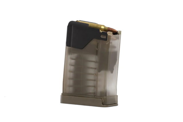 cer System L5 Advanced War Fighter AR-15 5.56x45mm NATO 15RD Rifle Magazine Translucent Clear L5AWML1530CLR-15RD Ammo