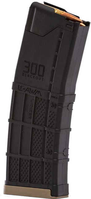 Lancer Systems L5 Advanced Warfighter AR Rifle .223 Remington 5.56x45mm NATO 30 Round Rifle Magazine LCR