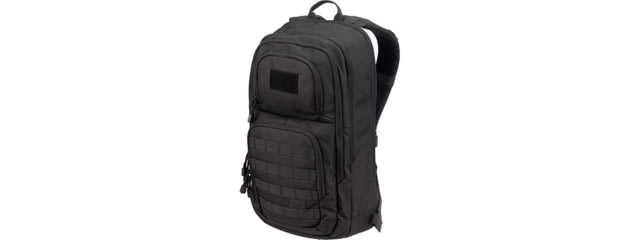 Lancer Tactical 1000D EDC Commuter MOLLE Backpack w/ Concealed Holder Black - Lancer Tactical