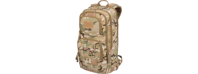 Lancer Tactical 1000D EDC Commuter MOLLE Backpack w/ Concealed Holder Camo - Lancer Tactical