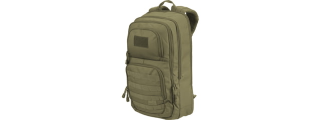 Lancer Tactical 1000D EDC Commuter MOLLE Backpack w/ Concealed Holder Olive Drab - Lancer Tactical