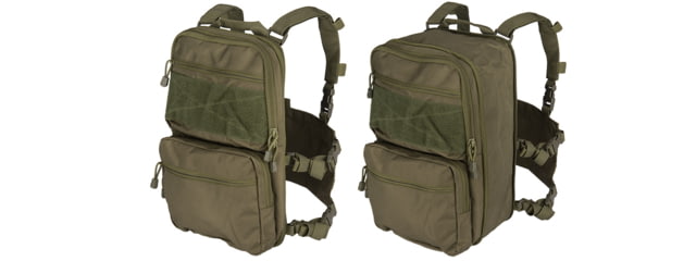 Lancer Tactical 1000D Nylon QD Chest Rig and Backpack Combo Olive Drab - Lancer Tactical