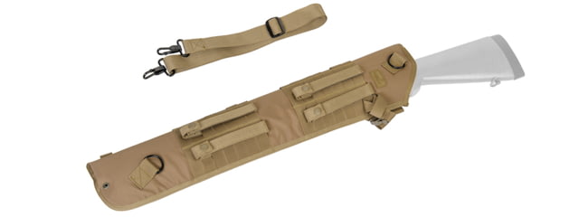 Lancer Tactical 29in Shotgun Holster Tan - Lancer Tactical
