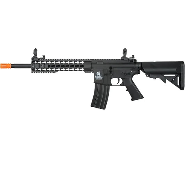 Lancer Tactical Gen 2 10in Keymod M4 Carbine Airsoft AEG Rifle Black - Lancer Tactical
