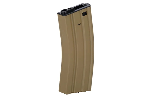 Lancer Tactical Gen 2 Hi-Cap AEG Airsoft Training Metal Magazine Tan - Lancer Tactical