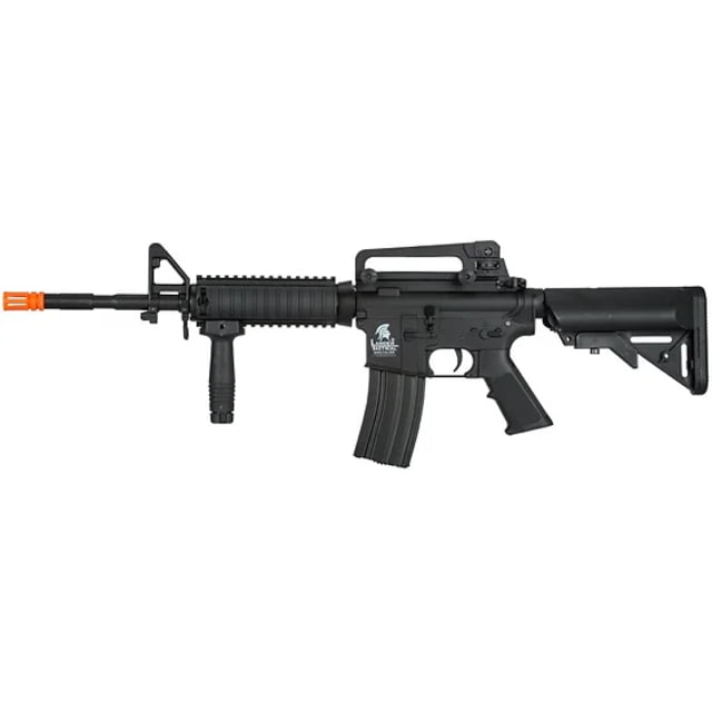 Lancer Tactical Gen 2 M4 RIS LT-04B Airsoft AEG Rifle Black - Lancer Tactical