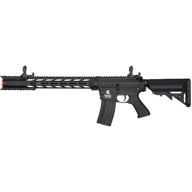 Lancer Tactical Gen 2 M4 SPR Interceptor Airsoft AEG Rifle Black - Lancer Tactical